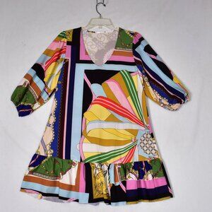 Shein Color Block Women's Mini Dress Size Small